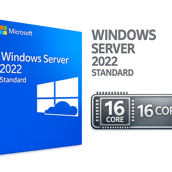 WINDOWS SERVER 2022 STANDARD  - 16 CORE