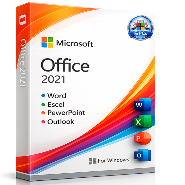 OFFICE 2021 (5 PCs) PROFESSIONAL PLUS